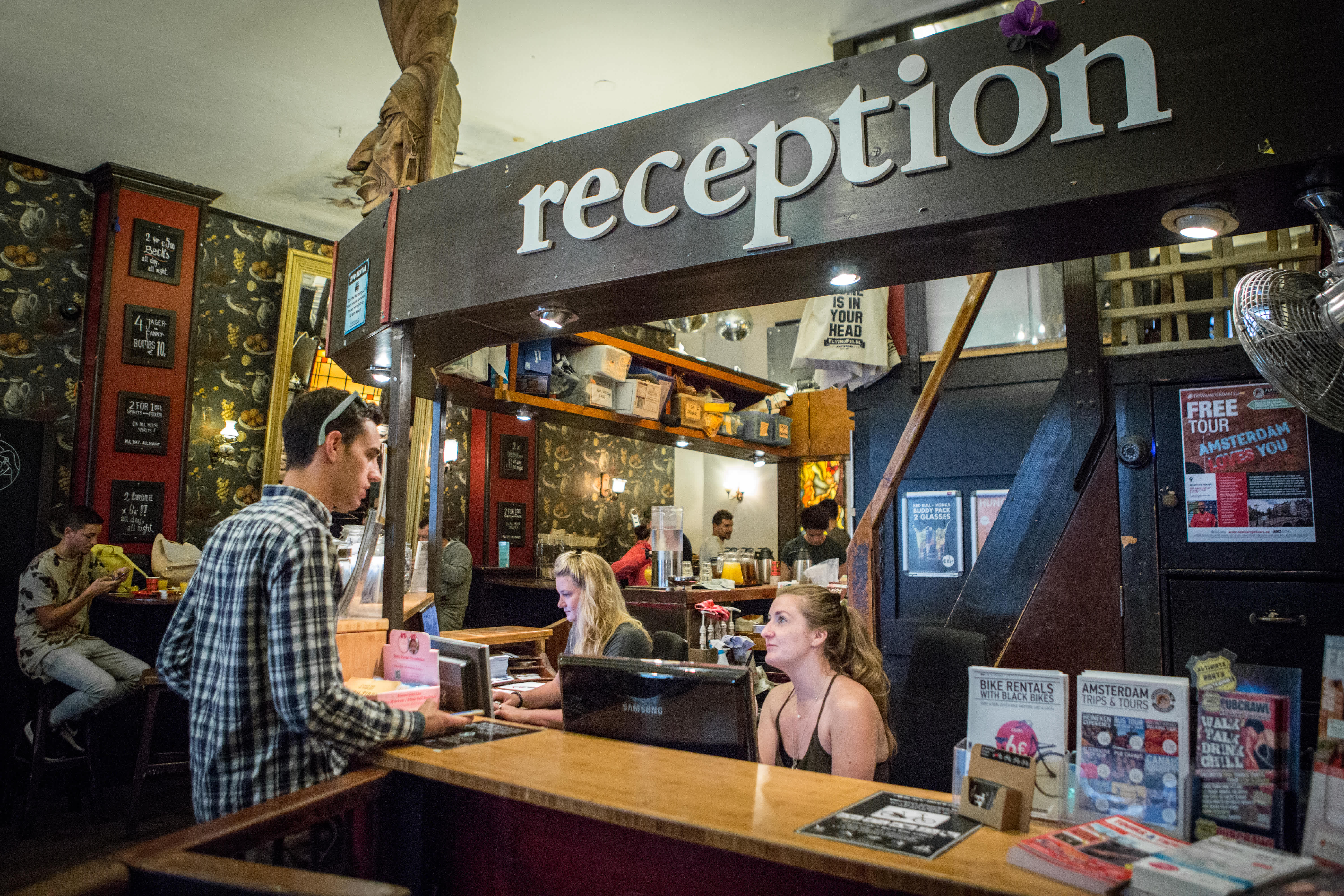 Flying Pig Downtown in Amsterdam Best Hostel in Netherlands World