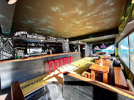 Moving Hostel Travel Bar accommodation