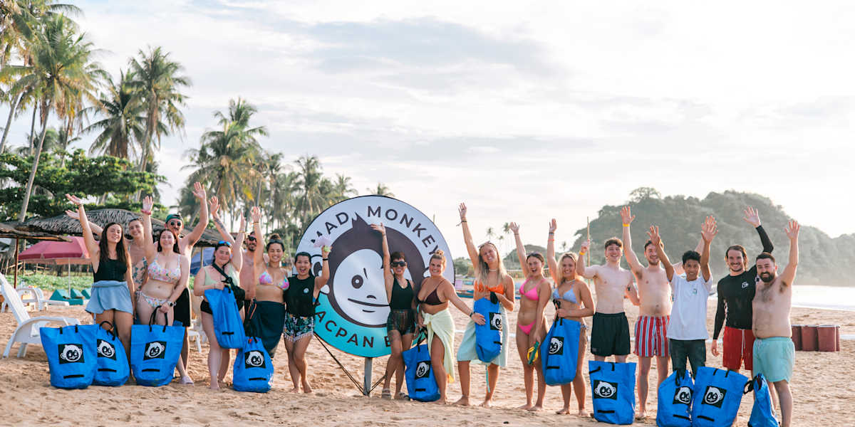 Mad Monkey Nacpan Beach