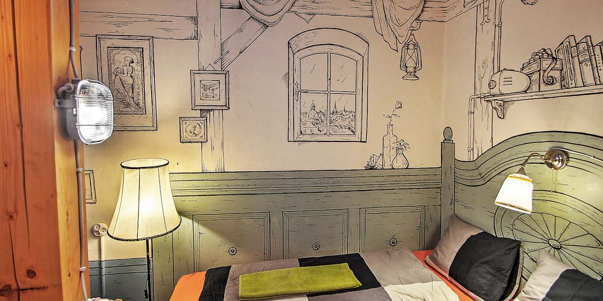 Lavender Circus Hostel, Doubles & Ensuites