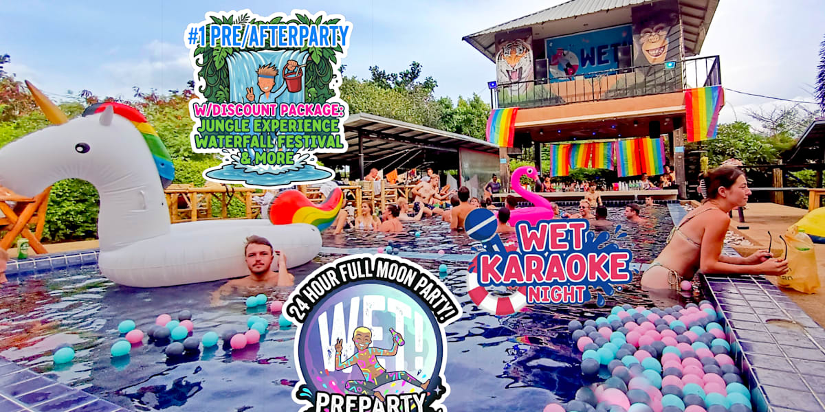 WET! a Pool Party Hostel by Wild & Wandering