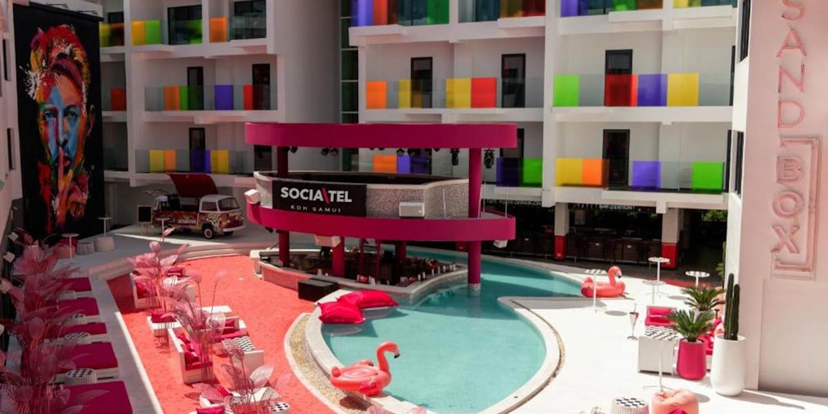 SocialTel Samui, Chaweng Beach