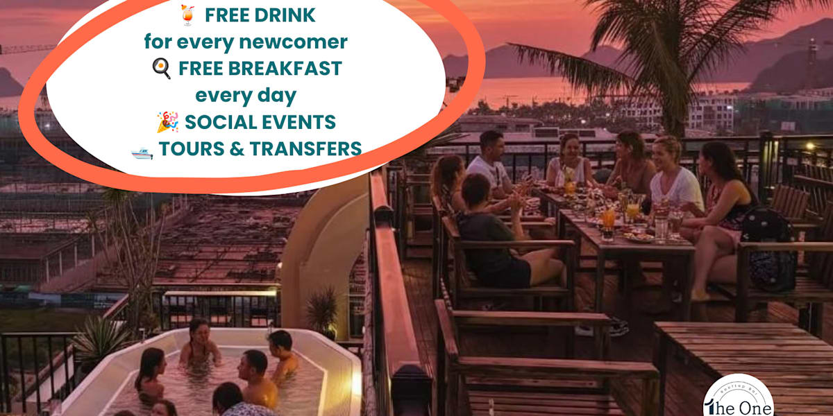 The One Hostel & Rooftop Bar Catba