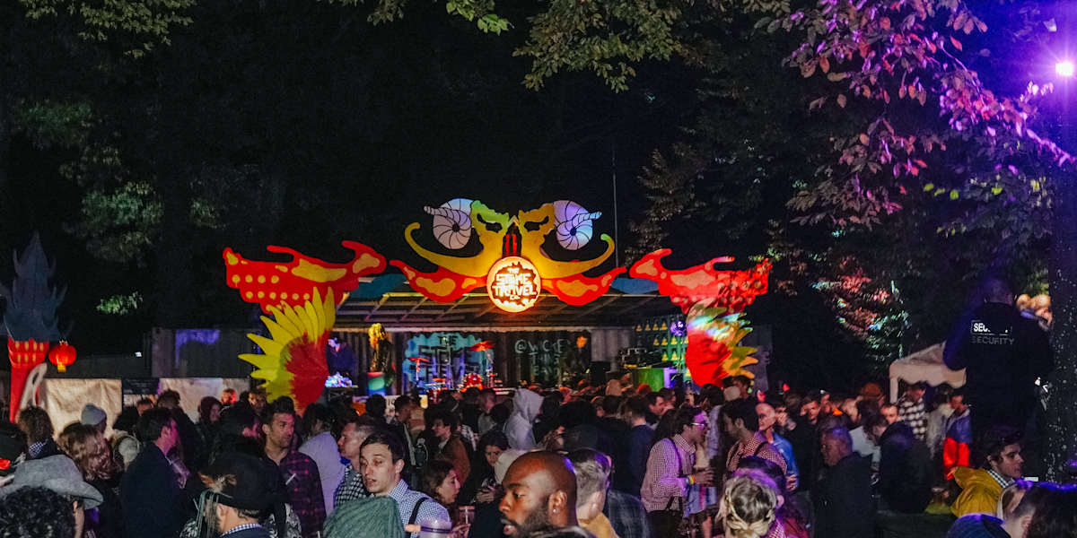 Oktoberfest Party Camping