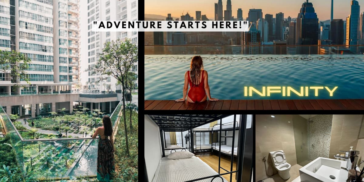 Infinity Pool Hostel @ Regalia KLCC