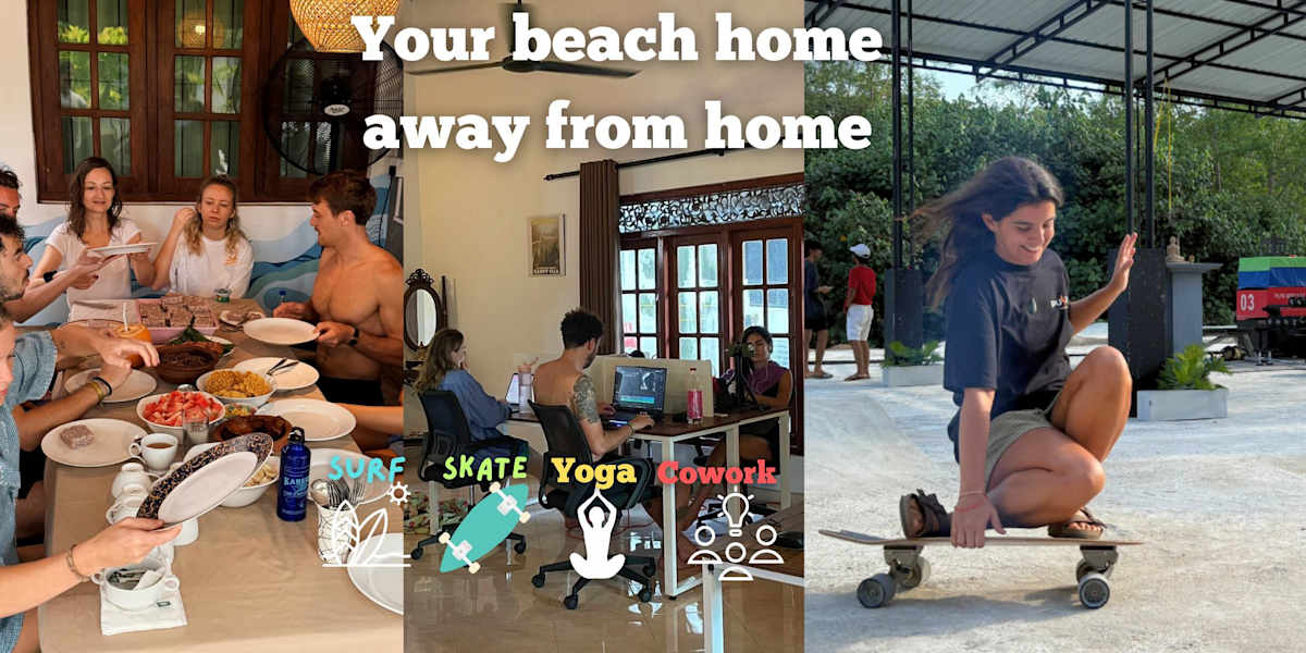 Surf & Retreat Hostel Weligama(Coliving/Coworking)