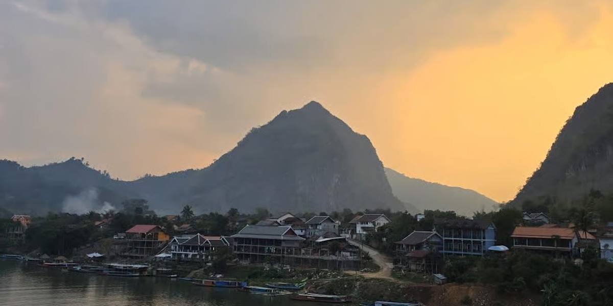 Nong Khiaw Meexai Sunset View