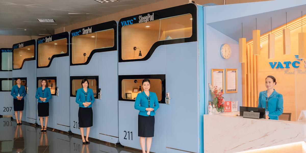VATC Sleep Pod Terminal 1
