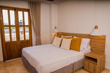 Hotel DM con vistas en el centro historico con pisの写真