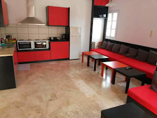 Photos of Fira backpackers place