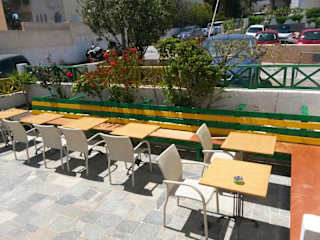 Photos of Fira backpackers place