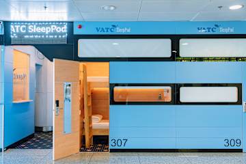 Photos of VATC SleepPod Terminal 2