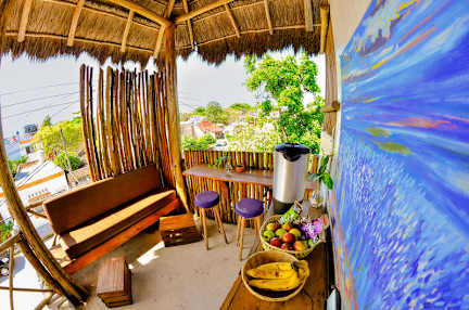 Hotel Posada Las Tres Palmas in Tulum, Mexico - Book Budget Hotels with