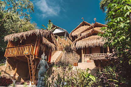 Bali Bamboo Jungle Huts And Hostel I Ubud Indonesia Bestill Na