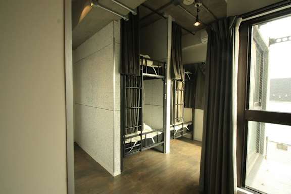 Kamar penginapan di Oakhostel Fuji