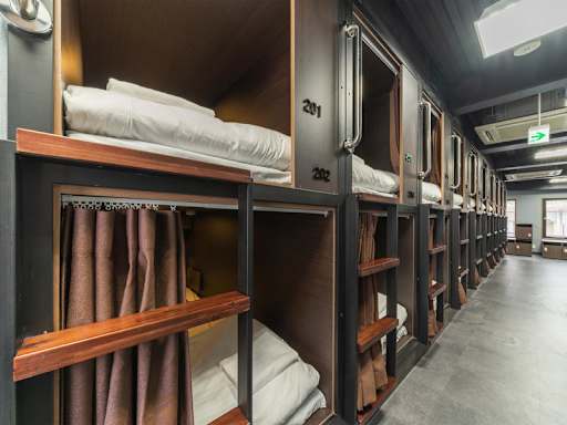 Kamar penginapan di Hiromas Hostel in Ueno