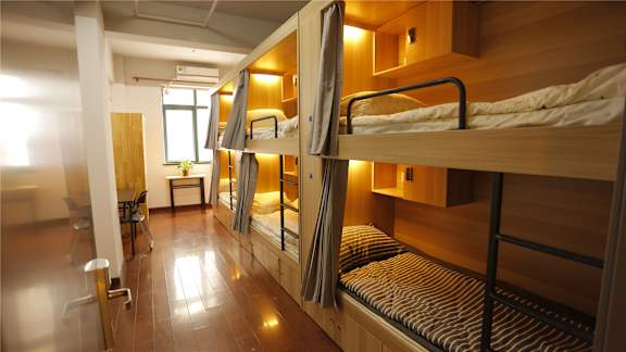 Kamar penginapan di Dengba Hostel Shanghai (Hongkou)