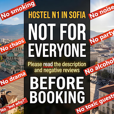 Hostel N1 in Sofia - Stay & Play by the Rules