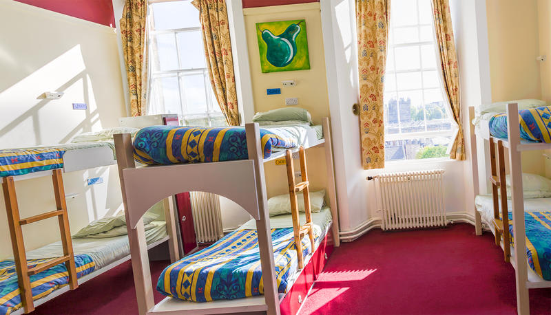 Dorm Room at Castle Rock Hostel in Edinburgh