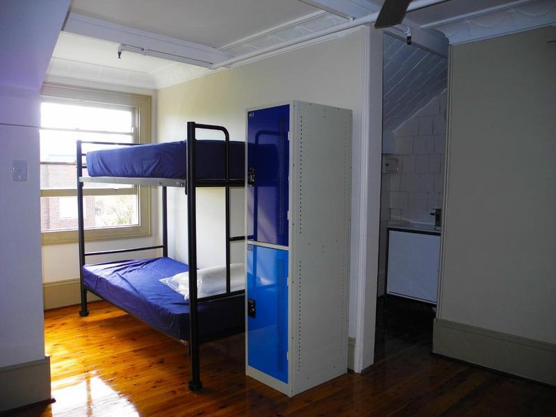 Dorm at Backpackers HQ in Sydney