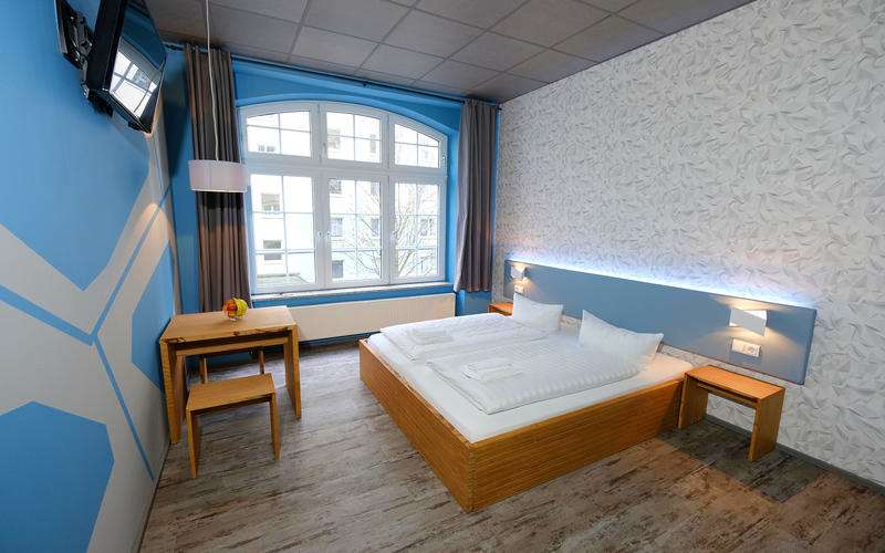 Habitación doble en el Singer109 – Backpacker Apartment Hostel [Foto: Hostelworld]