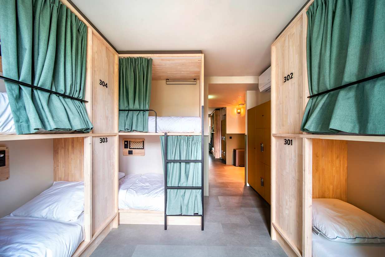 Literas muy privadas en The Bee Hostel [(c)Foto: Hostelworld]