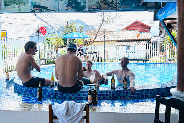 Vang Vieng Rock Backpackers  Rooftop Hostel, Vang Vieng