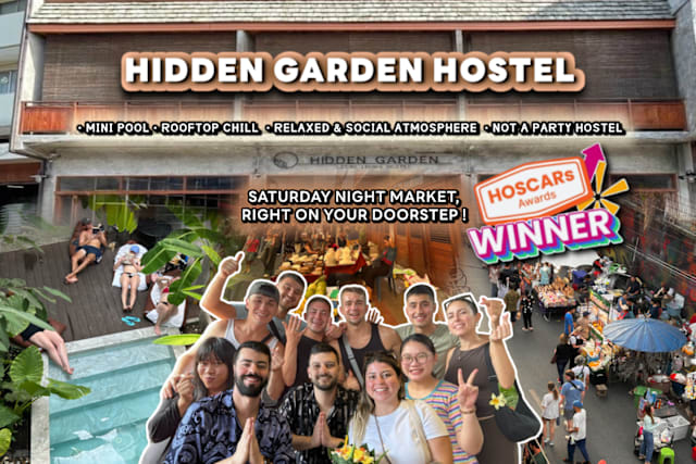 Hidden Garden Hostel, Chiang Mai