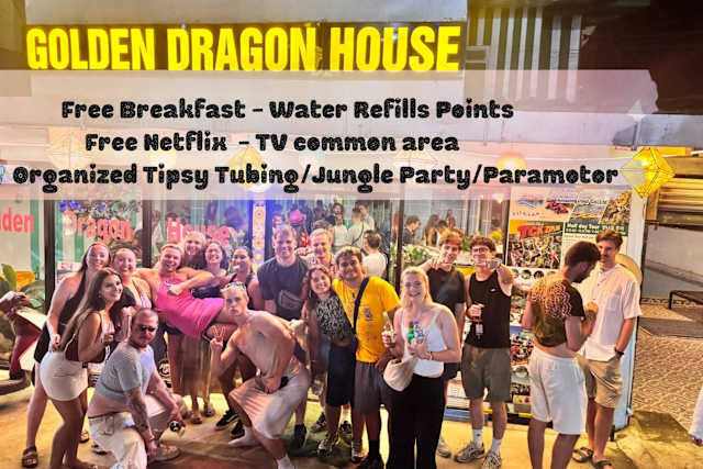 Golden Dragon House, Vang Vieng