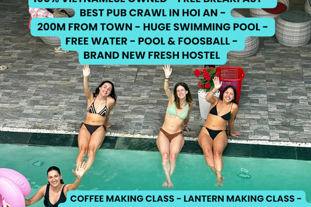 Riverside Hoi An, Dolphins Hostel, Hoi An
