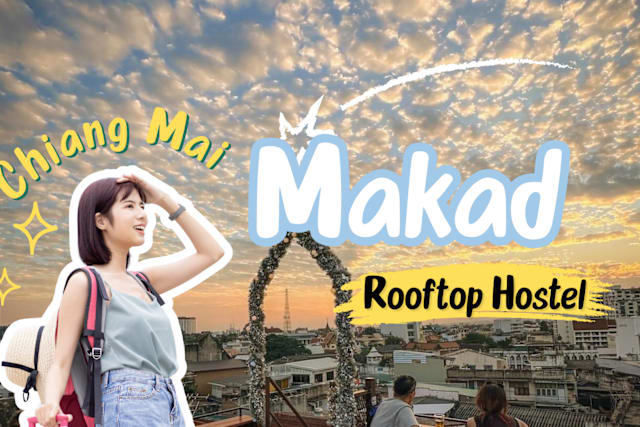 Makad Rooftop Hostel, Chiang Mai
