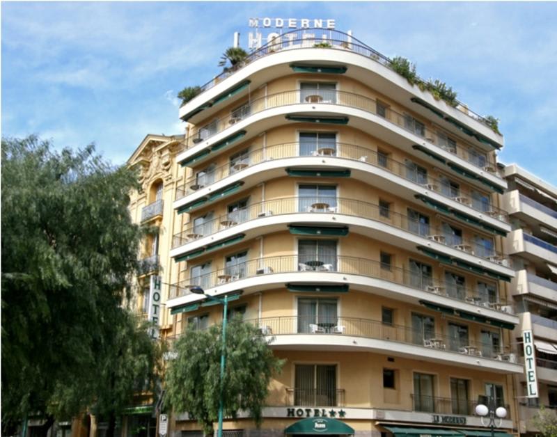 Hotel Moderne in Menton, France Book Budget Hotels with