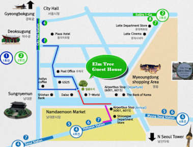 myeongdong guesthouse elmtree